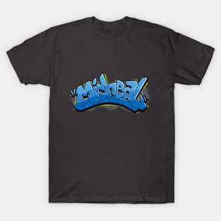 Micheal name graffiti T-Shirt